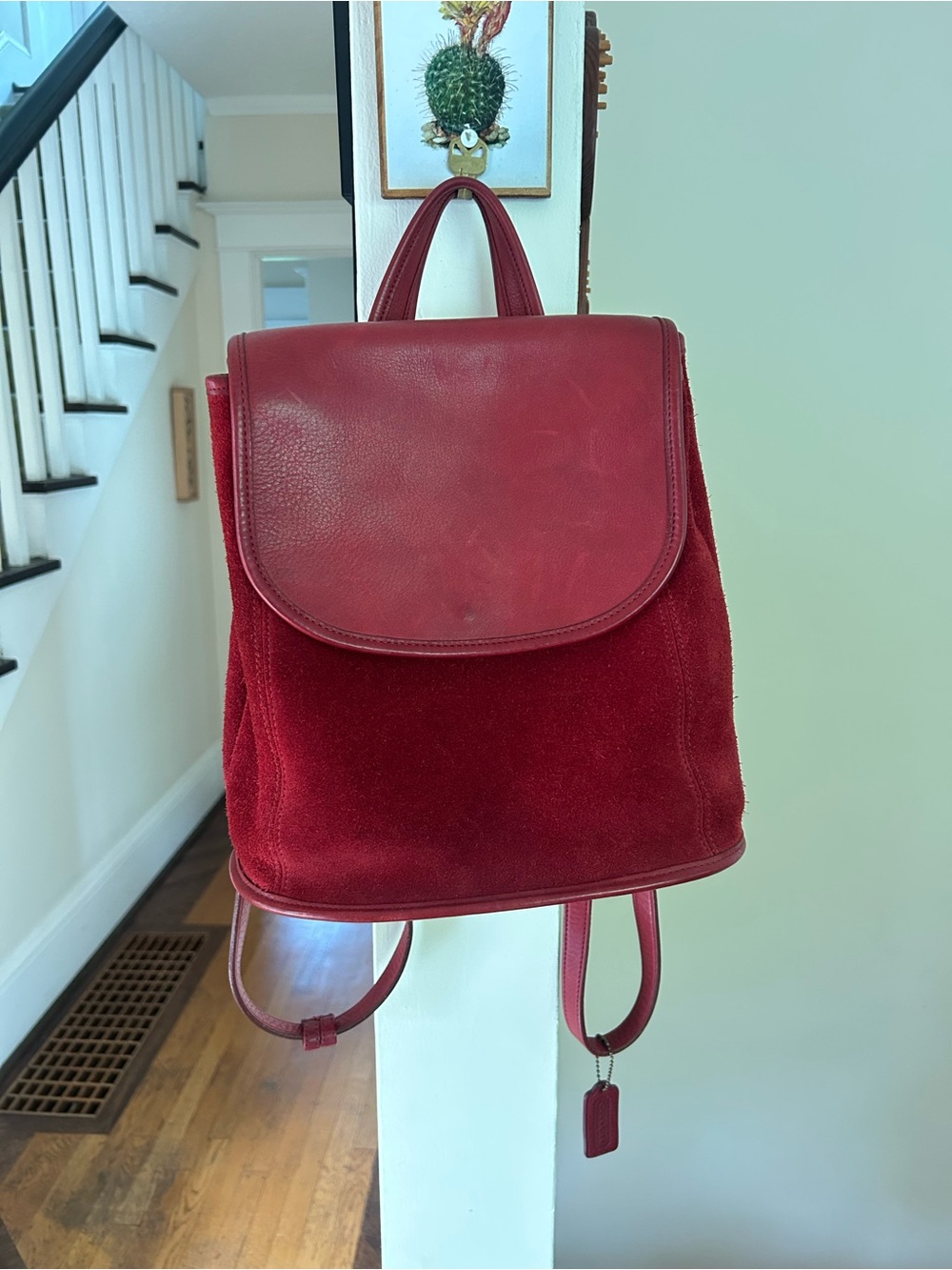 COACH Red Berkeley Backpack Style 9016